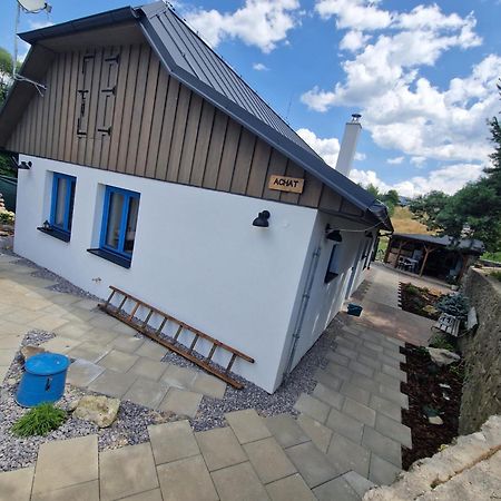 Chalupka Opal A Chalupa Achat Na Luke Lukahuta Chaletstiavnica Banska Stiavnica Na Samote - Samoobsluzny Pristup Cez Pin-Kod Nonstop Eksteriør bilde